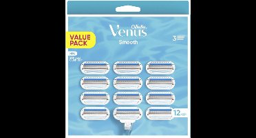Gillette Venus Scheermesjes Smooth - 12 Navulmesjes