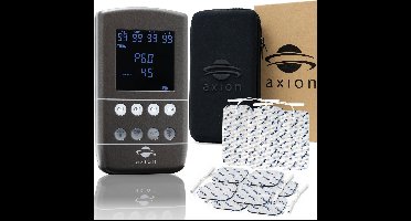 axion® STIM-PRO X9B Nieuwste 4-kanaals TENS EMS combinatieapparaat met 12 elektroden - 60 programma's voor TENS & EMS.