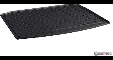 Gledring Rubbasol (Rubber) Kofferbakmat passend voor Volkswagen Tiguan II 2016- (5-Personen) (Lage laadvloer)
