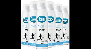 Odorex Invisible Care Anti-Transpirant Deodorant Spray - 6x 150ml - Voordeelverpakking