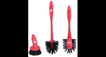 Dirt Devil. Afwasborstels - Set van 3 stuks