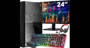 Intel Compleet PC SET | Intel Core i5 | 16 GB RAM | 500 GB SSD | Windows 11 Pro