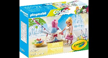 PLAYMOBIL Color: Modieuze jurk - 71374