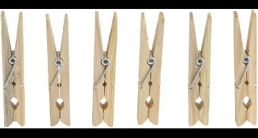 Betra Wasknijpers jumbo - 40x - hout - wasgoedknijpers - grote knijpers - huishoudelijke producten