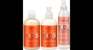 Shea Moisture Mango Carrot & Coconut Hibiscus - Kids Shampoo + Conditioner + Detangler