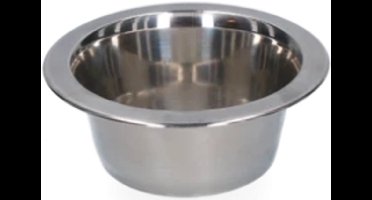 Excellent Voer-/ Drinkbak - Voorkomt kantelen en morsen - RVS - 200 ml - Ø 11 cm