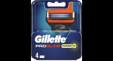 Gillette Fusion ProGlide Power Scheermesjes - Verpakking van 4 Scheermesjes