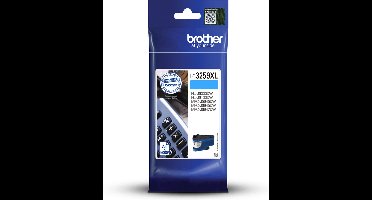 Brother LC3259XLCP tonercartridge 1 stuk(s) Origineel Cyaan