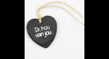 Paperdreams - Hartje Natuursteen - Ik hou van jou