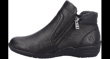 Remonte laarsje R7677-02 zwart 2 ritsen extra breed maat 37