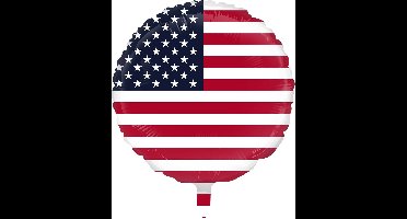 Folieballon 45cm vlag Amerika