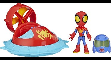 Spidey & Friends Web Spinners Voertuig - Marvel Spidey with Hover Spinner -