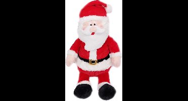 PIA Soft Toys - Pluche Knuffeldier Kerstknuffel - Kerstman 40 cm