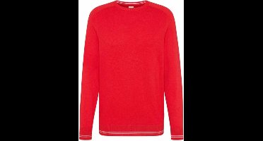 Bugatti Flexcity Trui o-neck - Rood - Maat 3XL