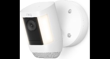 Ring Spotlight Cam Pro - Bedraad - Beveiligingscamera - 2k video - Wit