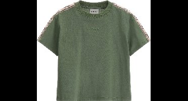 Guess Girls Cropped Shirt Groen - Maat 176