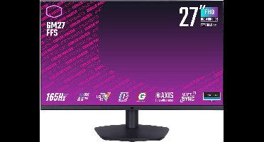 Cooler Master GM27-FFS skaerm - LED bag