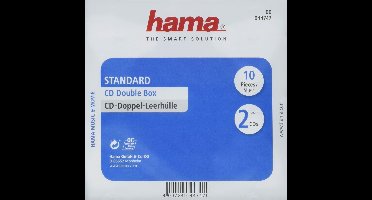 Hama Cd-Box Dubbel 10Stuks