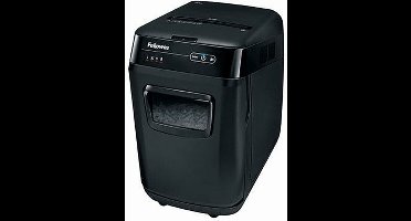 Fellowes AutoMax 200C - Papierversnipperaar - P-4 - 200 vel - Zwart