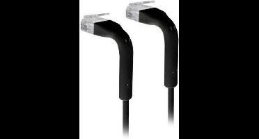 UTP Category 6 Rigid Network Cable UBIQUITI Black 10 cm