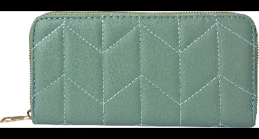 Juleeze Portemonnee 19x9 cm Groen Kunstleer Rechthoek