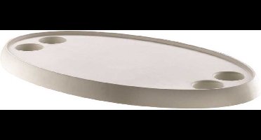 ROND TAFELBLAD MET 4 BEKERHOUDERS