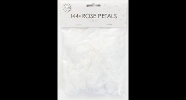 Rozenblaadjes wit 144 stuks
