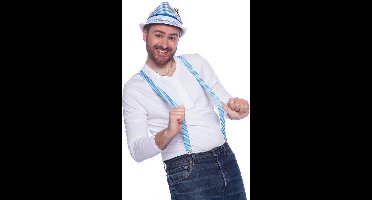 Folat - LED Suspenders Oktoberfest - Carnaval - Carnaval kostuum - Carnaval accessoires