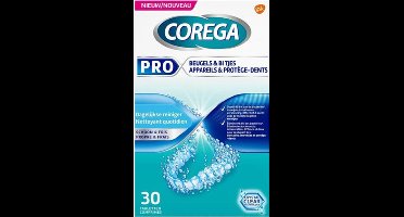 Corega Pro Dagelijkse Reiniger voor Beugels en Bitjes (3 x 30 stuks)