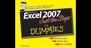 Excel 2007 Just The Steps For Dummies