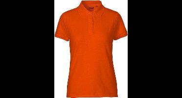 Neutral - Classic Dames Polo - Orange - 100% Biologisch Katoen maat XS