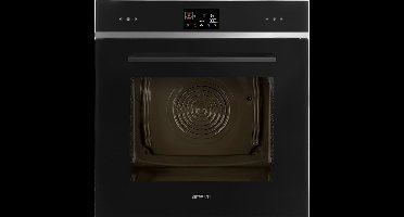 SMEG SO6402M2B - Inbouwcombi-oven - Magnetron - Selezione - Galileo SpeedwaveXL - 68 liter - 3000 W - Zwart