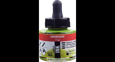 Amsterdam Acrylic Ink Fles 30 ml Olijfgroen Licht 621