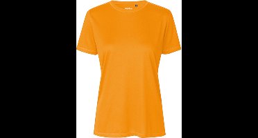 Damessportshirt 'Performance' met korte mouwen Okay Orange - S