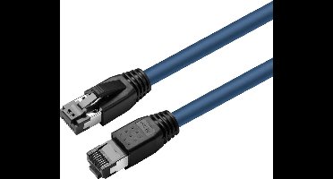 Microconnect MC-SFTP801B netwerkkabel Blauw 1 m Cat8.1 S/FTP (S-STP)