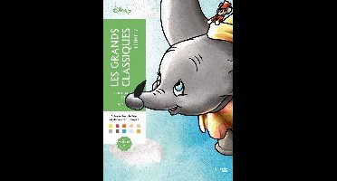 hachette heroes Disney Coloriages Mystères Les Grands Classiques tome 7 - Kleurboek voor volwassenen