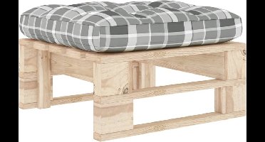 vidaXL - Tuinhocker - pallet - geïmpregneerd - grenenhout