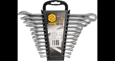 VOREL - 12-delige - Combinatiesleutelset - 6-22 - mm