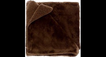 Unique Living Torvah Plaid - 150x200 cm - Rocky Brown