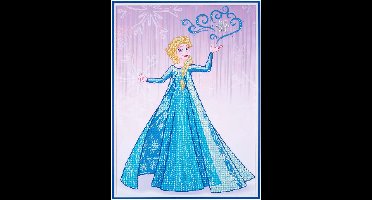 Vervaco - Diamond painting kit - Disney Elsa tovert - PN-0173562 - - Borduurpakket volwassenen - Borduurpakket kind