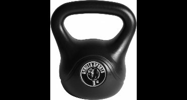 Gorilla Sports Kettlebell - Kunststof - 3 kg
