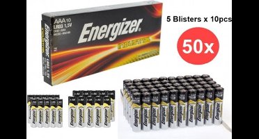50 Stuks - Energizer Industrial LR03 AAA alkaline batterijen