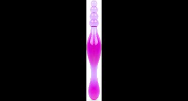 Galaxy Anale Kralen en Plug - Paars