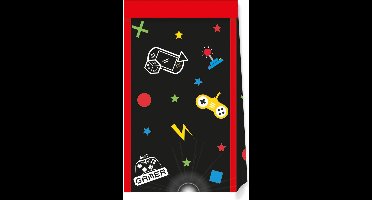 Vegaoo - 4 Gaming Party papieren zakken 22 x 13 cm