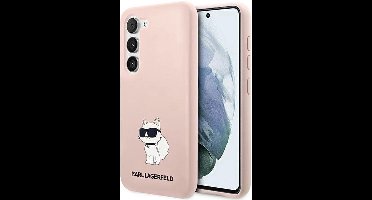 Karl Lagerfeld KLHCS23MSNCHBCP S23+ S916 hardcase różowy/pink Silicone Choupette