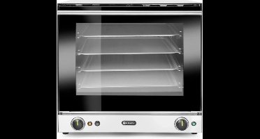 HENDI Heteluchtoven met vochtinjectie – 62L – 230V/2670W – 50-300°C – 4 trays – roestvrij staal