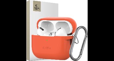 TECH-PROTECT SILICONEN HAAK APPLE AIRPODS PRO 1 / 2 NEON ORANJE
