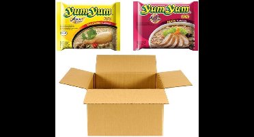 Instant noedels Mixpakket Yum Yum Kip en Eend (30x 60 Gram)