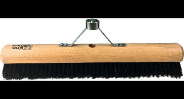 Synx Tools Bezem Los 50cm Zaalveger met steelhouder - Paardenhaar/kamerveger - Zachte bezem - Zonder Steel - Binnen bezem