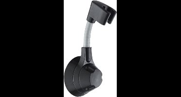 Luvetrex ® Universeel Verstelbare Douchekop Houder, 360° Roteerbaar, Sterke Kleefkracht, Zonder Boren, Zwart